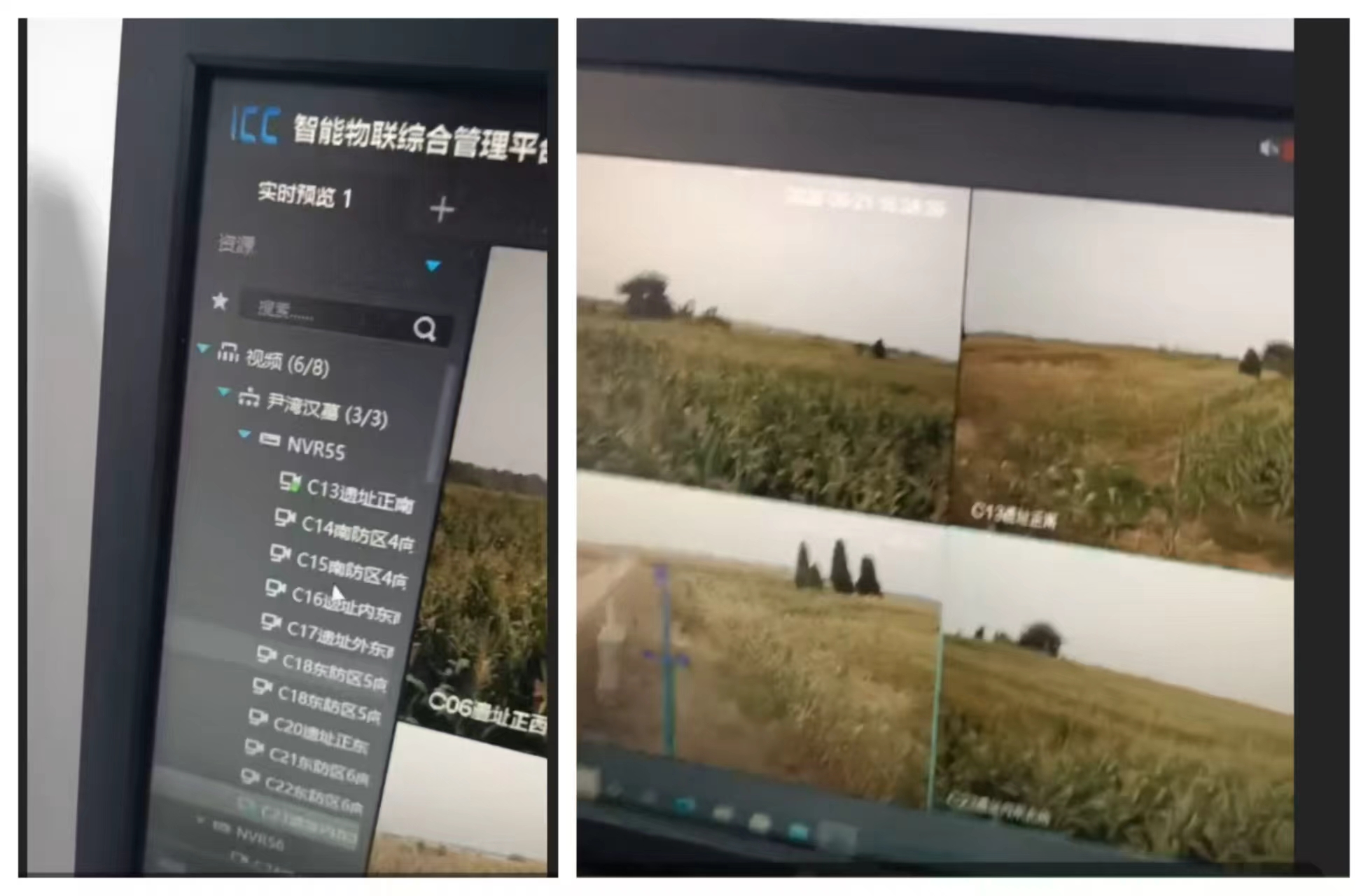 （图为修复好的安全防范系统正在运行）.jpg